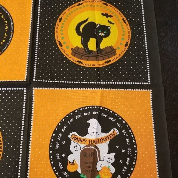 VINTAGE HALLOWEEN BANDANA  - Picture 3 of 7